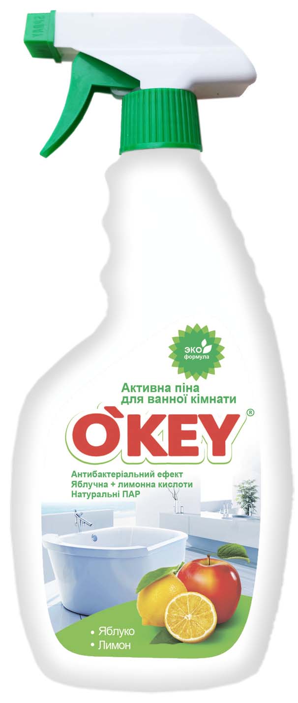 Активна піна для ванн O'KEY, 500мл